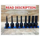 Klutch 8-Pc. Impact Star Bit Set