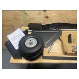 $350 Strongway 48in. Plug Aerator, 32 Coring Plugs, 10in. Pneumatic Tires, Tow-Behind Lawn Aerator for Lawn Tractor or ATV MSRP $350 (read description)