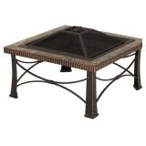 Outdoor Expression 30' Square Slate Fire Pit MSRP $199
