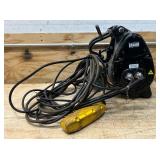 ^Bannon Compact Electric Cable Hoist, 1100-Lb. Capacity, 95ft. Lift, 110 Volts, 1 Phase #54293 (Untested) Msrp $1,299.99