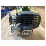 *RYOBI 25 cc 2-Stroke Attachment Capable Full Crank Curved Shaft Gas String Trimmer MSRP $260
