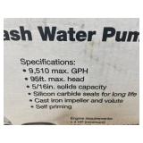 Lot of 2- 2in. Semi-Trash Water Pumps MSRP $160