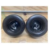 Marastar Flat-Free Universal Tire Assembly, 2-Pack, 11/6.00-5, Model# 02070-NTE MSRP $53