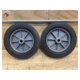Martin Flat-Free Solid Rubber Tire and Poly Wheel, 12 x 3.00 Tire, Model# ZP121RT-341 MSRP $126