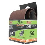 Gator 36 in. L X 4 in. W Aluminum Oxide Sanding Belt 50 Grit Coarse 1 pc MSRP $34.95 (lot of 5)