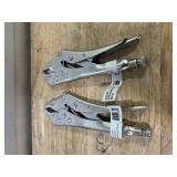Klutch 7in. Curved Jaw Locking Pliers MSRP $26 (lot of 2)