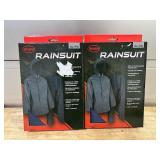 BOSS X-Large EVA Navy 2-Piece Rainsuit MSRP $28 (lot of 2)
