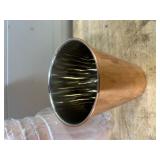 Set of 10 copper tumblers MSRP $79.99