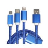 Braided USB Charging Cord - Android & iPhone Compatible MSRP $55.93 (lot of 7)
