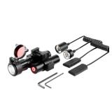 iProtec 90-Lumen LED Flashlight and Adjustable 5mW 650nm Red Laser for Rail-Equipped Pistols and Long Guns MSRP $ 29.99