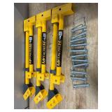 Metaltech Foldable 14in. Outriggers, Model# I-CISO4FDNCAS MSRP $100 (missing pieces)
