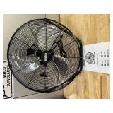 Ironton 20in. High-Velocity Fan, 4500 CFM, 3-Speed, Tilting Head, 120V, Air Circulator MSRP $49.99 (non working, sold as is)