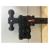 GEN-Y PHANTOM-X 2.5in. Dual-Ball Hitch Mount, 16,000-Lb. GTW, Class V, Model# GH-2413X MSRP $279.99 (missing pin)