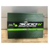 Nature Power Modified Sine Wave Inverter, 3000 Watts, Model# 37003 MSRP $279.99 (untested, missing cables)