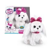 Pets Alive Lil' Paw Paw The Interactive Walk & Waggle Plush Toy Puppy by ZURU MSRP $34