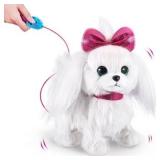 Pets Alive Lil' Paw Paw The Interactive Walk & Waggle Plush Toy Puppy by ZURU MSRP $34
