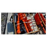 2026 Ray Tree Skid Mount Auger with 3 Size Augers