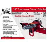 2026 Ray Tree Skid Mount Transverse Stump Grinder