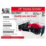2026 Ray Tree Skid Mount Stump Grinder - NEW