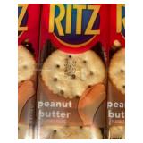 Ritz Peanut Butter Cracker Sandwiches 12-Pack Lot of 3