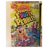 Post Summer Fruity Pebbles Cereal (Lot of 4)