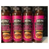 Heinz Flavor Tour Korean Inspired Sweet & Tangy BBQ Sauce 10 Fl Oz (Lot of 6)