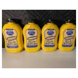 Silver Spring Yellow Mustard 20 Oz (Lot of 4)