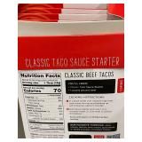 La Tortilla Factory Classic Taco Sauce Starter 8-Pack, Gluten-Free, Best by 5/16/24