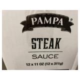 Steak Sauce - Pampa - 12 Bottles (11 oz Each) - Bulk Wholesale (132 oz)