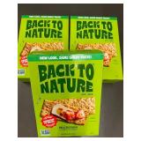 Back to Nature Multigrain Flatbread Crackers, 3 Boxes, 5 oz Each