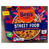Ben's Original Street Food Bean & Rice Burrito Bowl 6-Pack, Best by Apr 2025