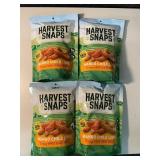 Harvest Snaps Mango Chile Lime Crispy Baked Veggie Snacks (Lot of 4)
