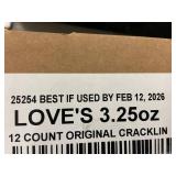 Love's Old Fashioned Cracklins 3.25 oz Smoked Flavor Added (12 Count)
