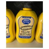 Silver Spring Yellow Mustard 20 Oz (Lot of 4)