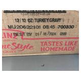 Case of 12 Heinz HomeStyle Roasted Turkey Gravy, 12 oz Jars (Best By 01/16/2024)