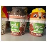 Good2Grow Snackers Chocolate Crackers Assorted Characters (Lot of 12)