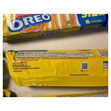 Oreo Golden Double Stuf King Size Cookies (Lot of 12)