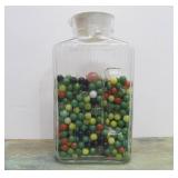 Large Lot of Vintage Marbles