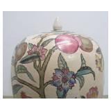 Vintage Oriental Ginger Jar w/Lid