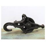 Antique Iron Industrial Pulley