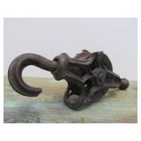 Antique Iron Industrial Pulley