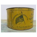 Antique Metal EXCELSIOR 5lb Ammonium Advertising Can w/Nice Graphics