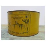 Antique Metal EXCELSIOR 5lb Ammonium Advertising Can w/Nice Graphics