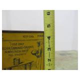 Antique Metal EXCELSIOR 5lb Ammonium Advertising Can w/Nice Graphics