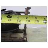 Antique Leather Ice Skates w/Drying Rack