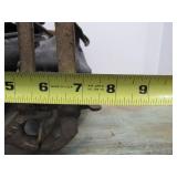 Antique Leather Ice Skates w/Drying Rack