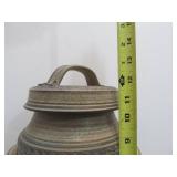 Vintage Signed Studio Art Pottery Milk & Cookies Cookie Jar by Richard Lien