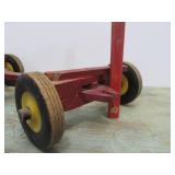 Nice Vintage Green Wooden Wagon