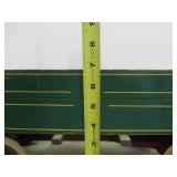 Nice Vintage Green Wooden Wagon