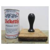 Old Vintage Woodlake, Minn Stamp w/Handle